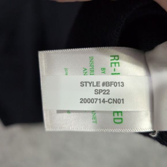 J Crew Cecile Relaxed Sweater Blazer Navy Blue Medium Wool Blend Cardigan Preppy - Picture 9 of 10